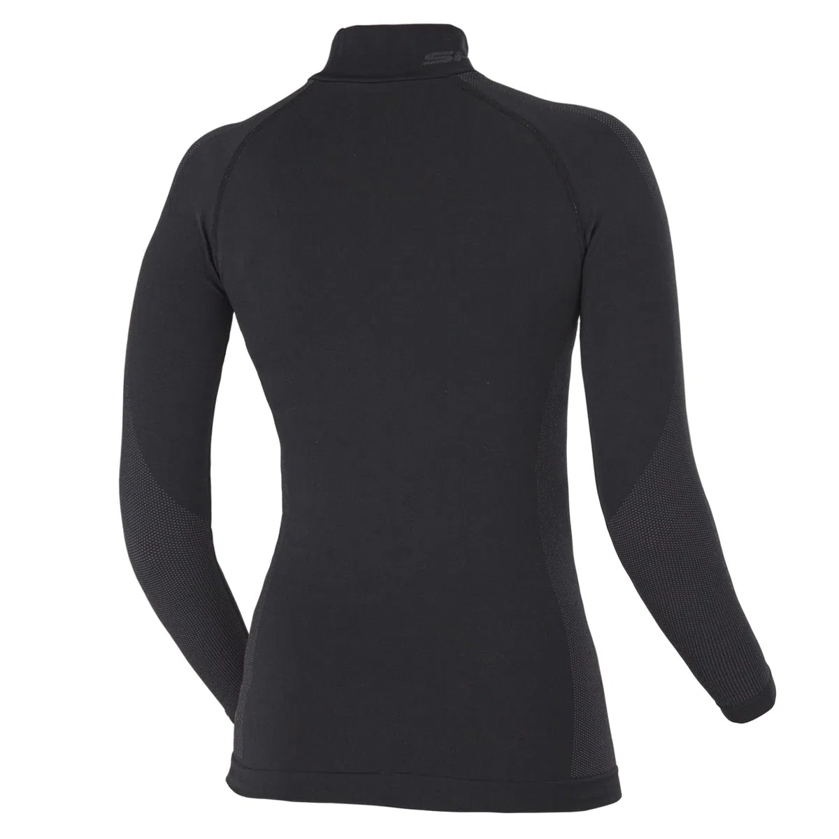 SHIMA BASECOOLER 2.0 - Thermoshirt für Damen mit COOLMAX-Fasern. Funktionsunterwäsche, Kühlend, Atmungsaktiv mit Mesh-Einsätzen (Schwarz, XS/S)