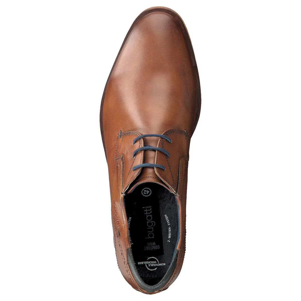 bugatti Herren Businessschuhe, Männer Business Schnürer, Wechselfußbett