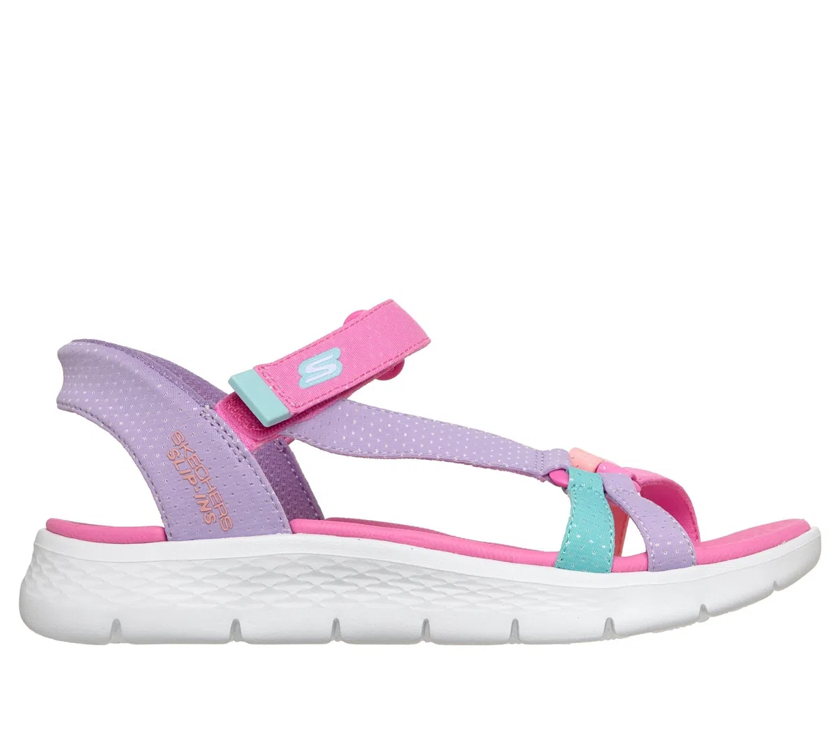 Skechers Mädchen Go Walk Flex Sandal Lots Of Sol Slip-InTurnschuhe