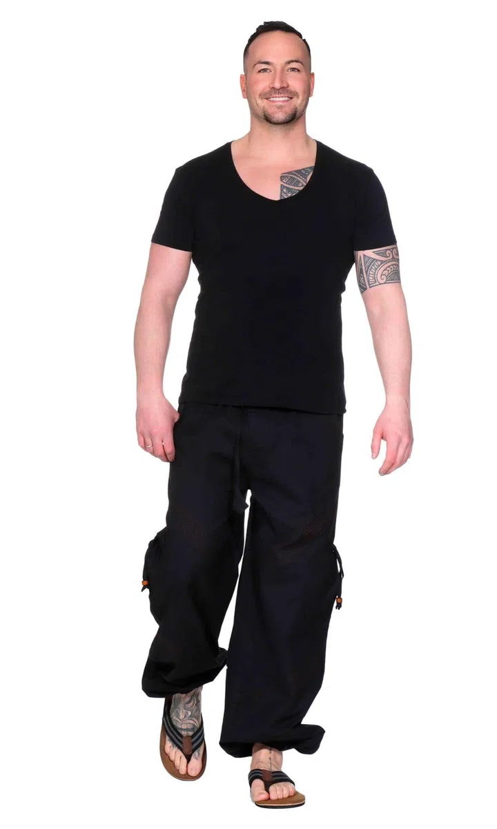 Kunst und Magie Unisex Goa Pluderhose in klassischen Farben