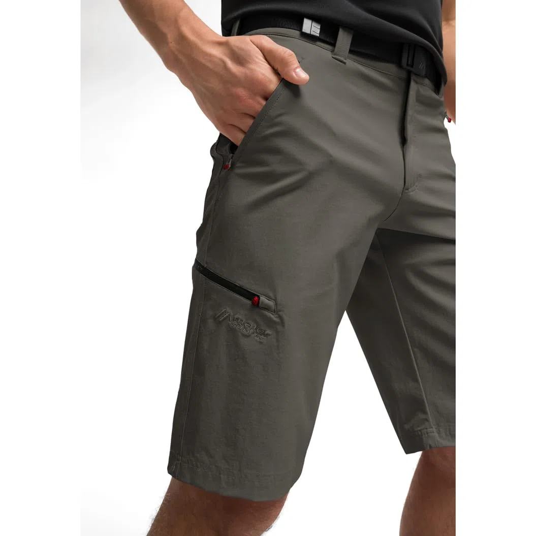 Maier Sports Nil Bermuda, Kurze Herren Wanderhose, Wasserabweisende Bermuda für Trekking und Hiking, PFC-frei, mSTRETCH pro 4 & Dryprotec