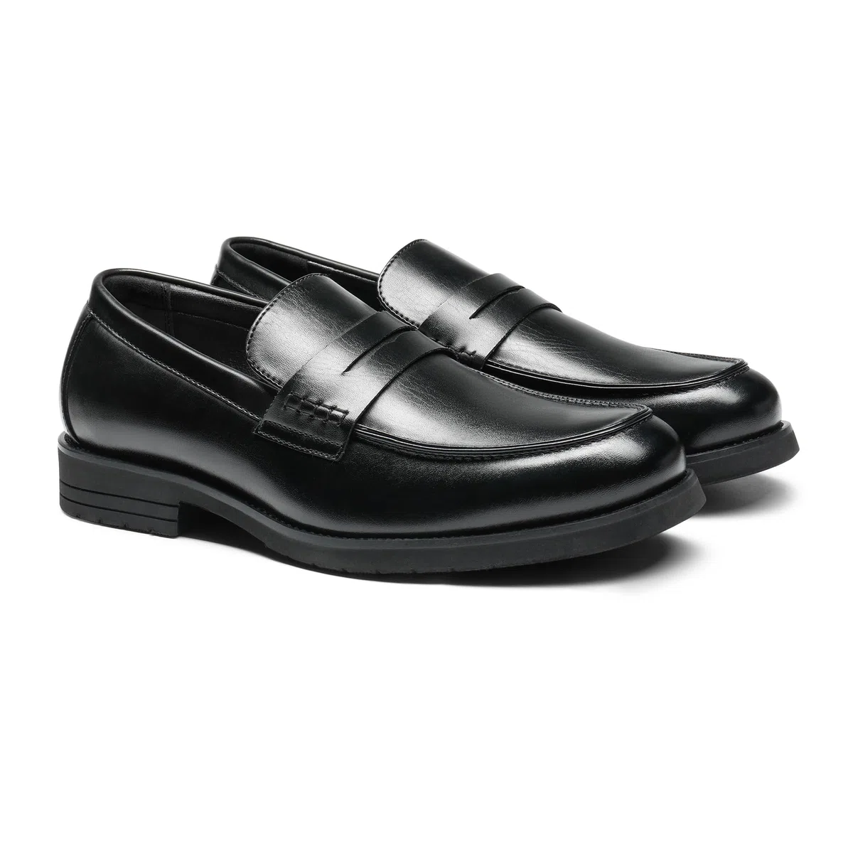 Bruno Marc Herren Penny Loafer Slipper Elegante Business Schuhe zum Hineinschlüpfen Formelle Freizeit Mokassins Bequeme Dress Schuhe