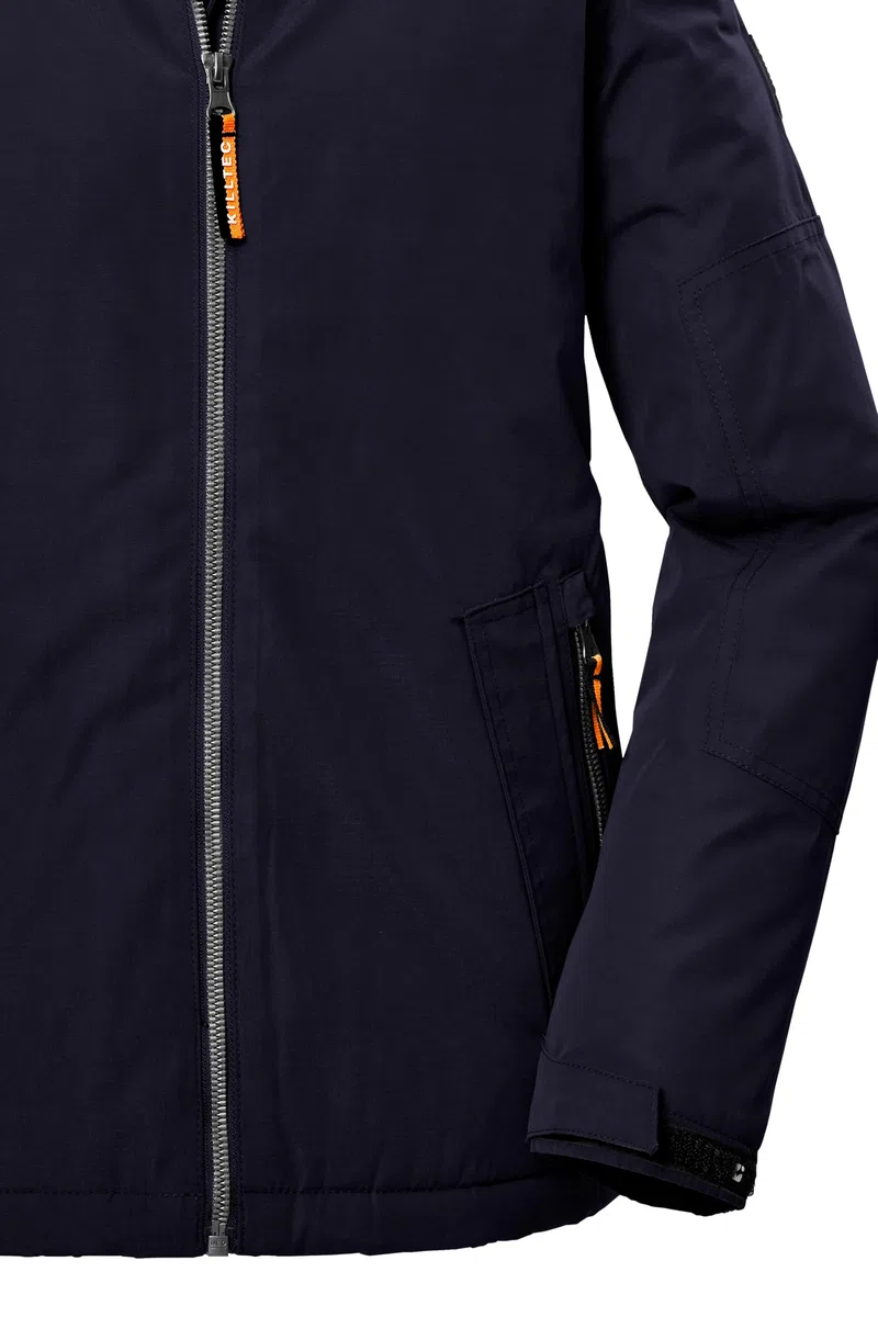 Killtec Jungen Kow 377 Bys Jckt Funktionsjacke/Winterjacke mit Kapuze