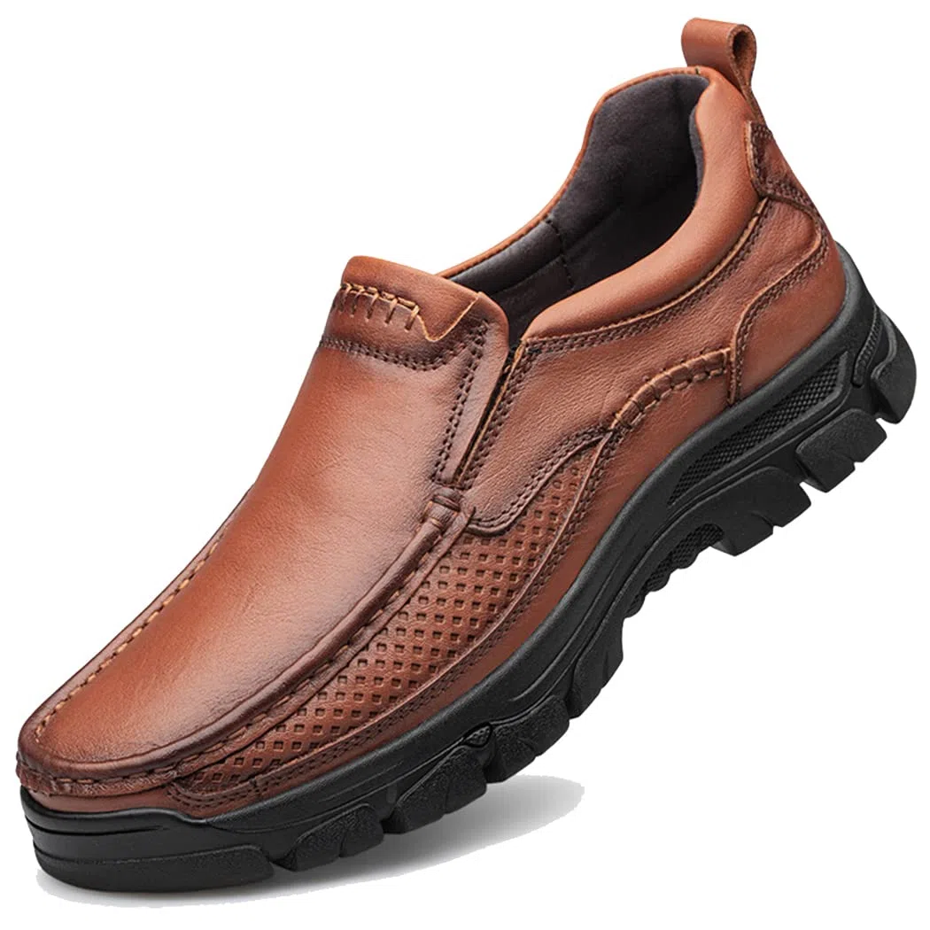 Herrenschuhe Klassische Loafers Slipper Freizeitschuhe Business Casual Lederschuhe