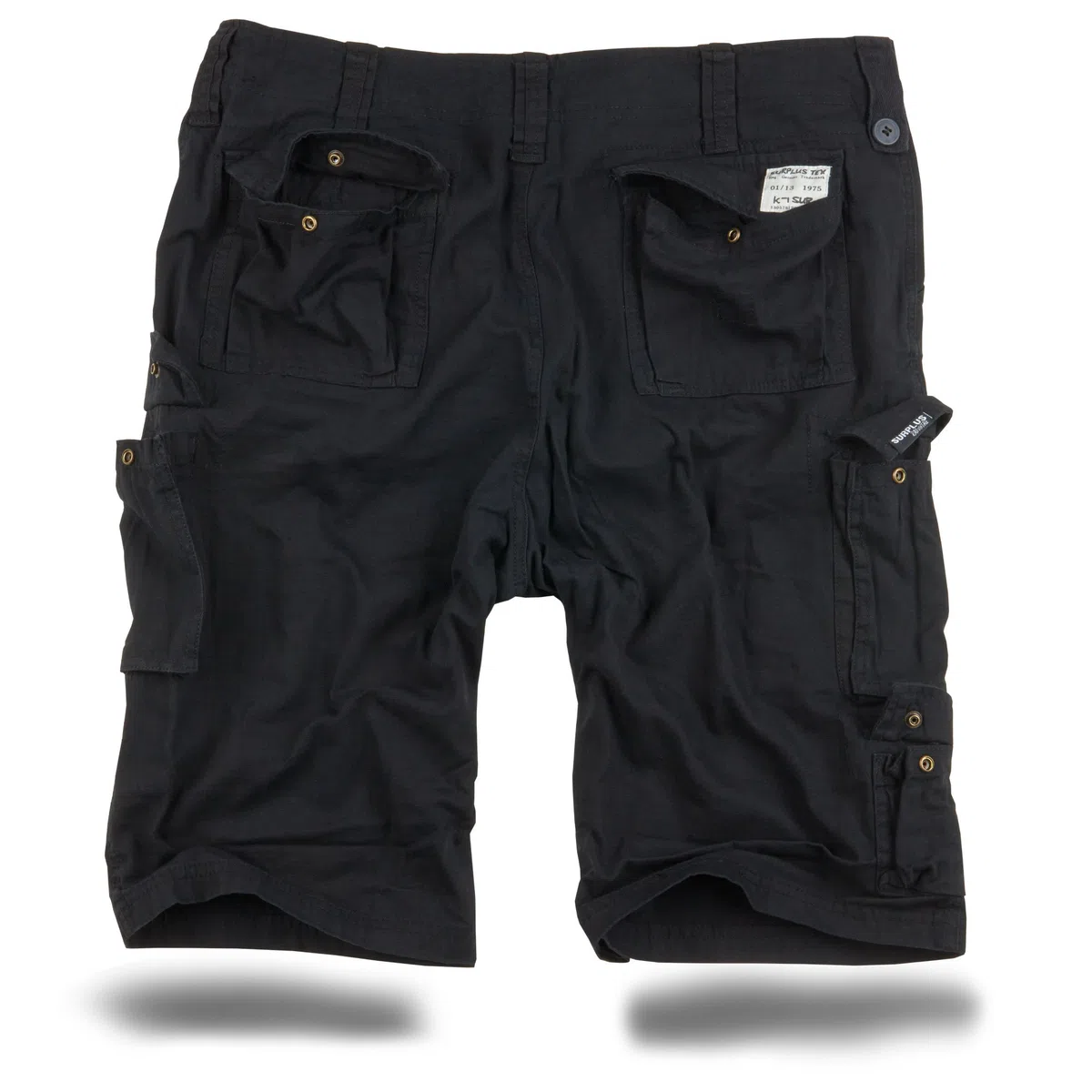 Trooper Cargo Shorts Herren – 100% Baumwolle, Robuste Militär Shorts mit vielen Taschen, Bequeme Outdoor Freizeit Arbeit Short