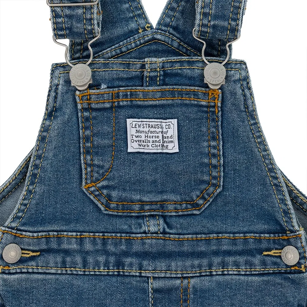 Levi's Jungen Blau Denim Latzhose
