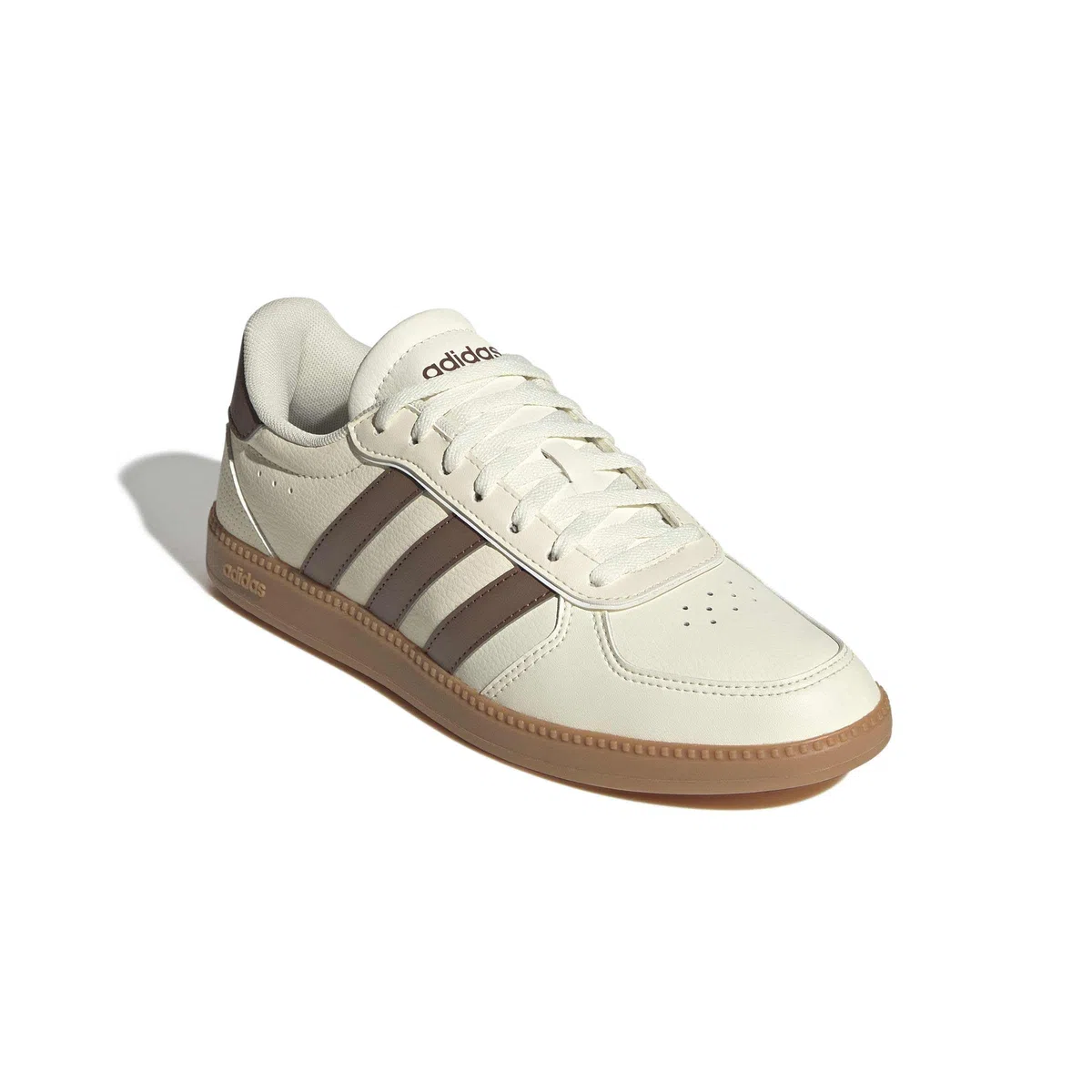 adidas Damen Breaknet Sleek Shoes, Cream White/preloved brown/GUM10, 39 1/3 EU