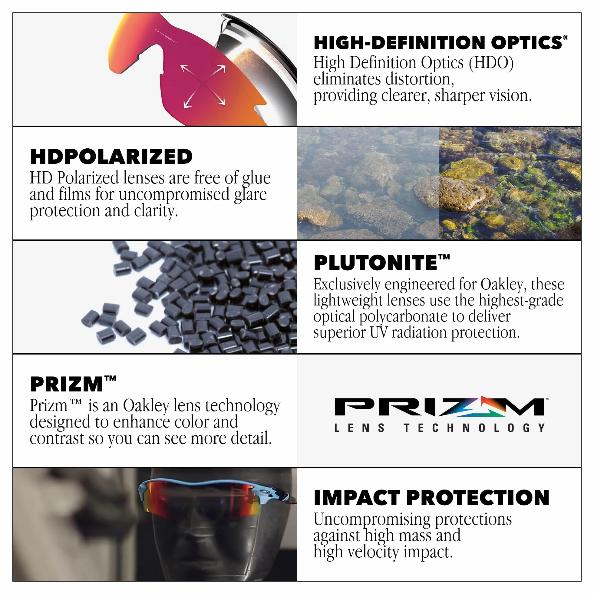 Oakley Herren Holbrook Prizm Sonnenbrillen, Einheitsgröße