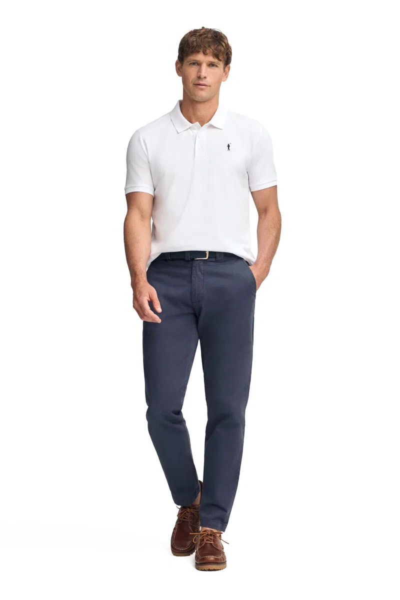 Polo Club Polo Kurzarm Herren-Poloshirt aus 100% Baumwolle mit gesticktem Logo