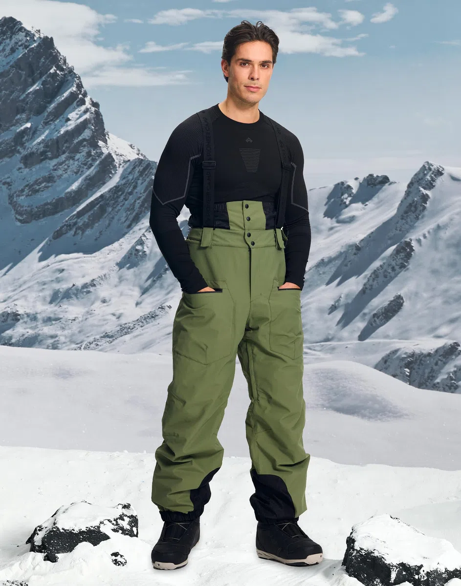 Pioneer Camp Thermounterwäsche Herren Set - Atmungsaktives & Warmes Material, Seamless Perfekte Passform funktionsunterwäsche, Skiunterwäsche - Geeignet für Verschiedene Sportarten und Freizeit