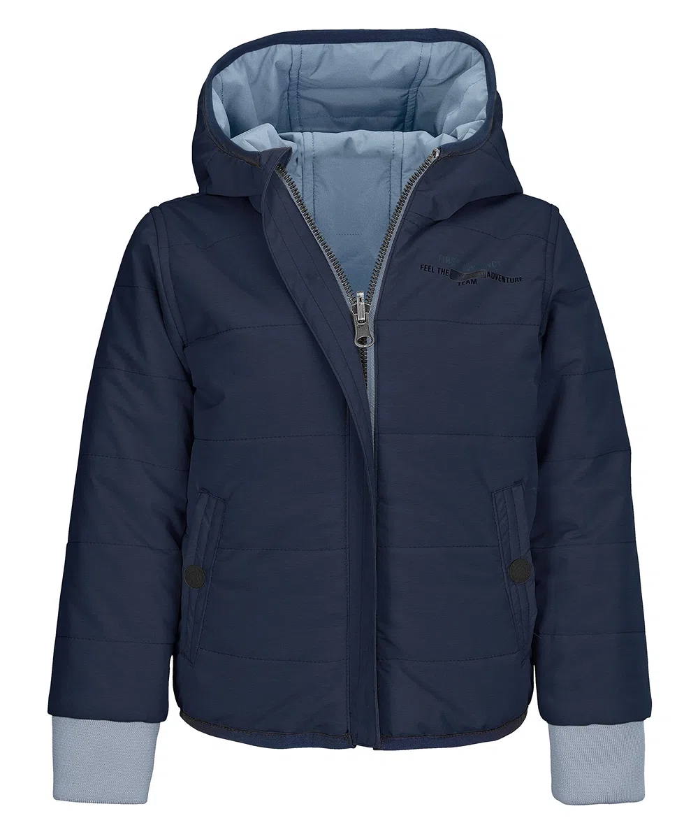 first instinct by killtec Unisex Fiw 4 Mns Jckt Wendejacke mit Kapuze