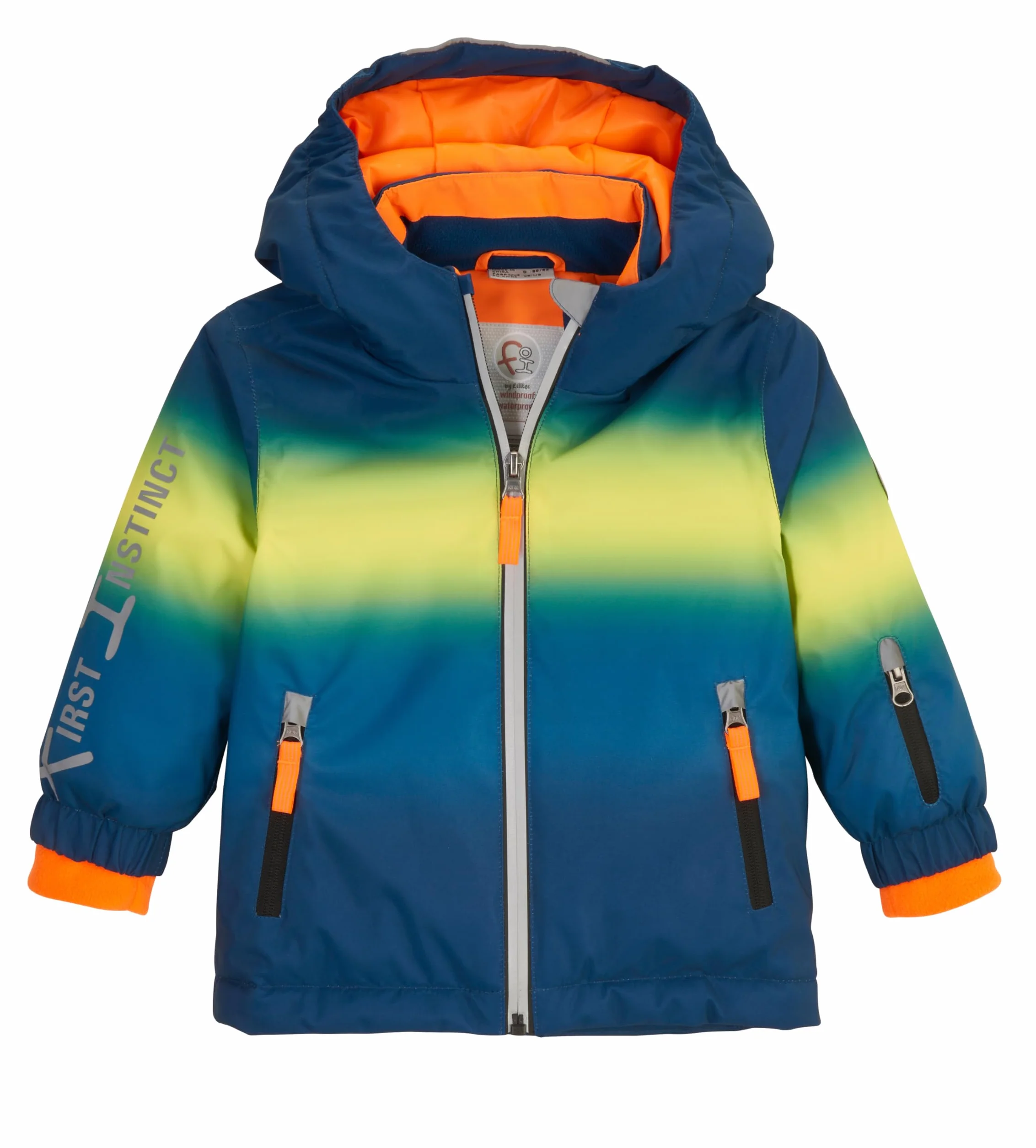 first instinct by killtec Unisex Baby Fisw 37 Mns Ski Jckt Skijacke/Funktionsjacke mit Kapuze und Schneefang