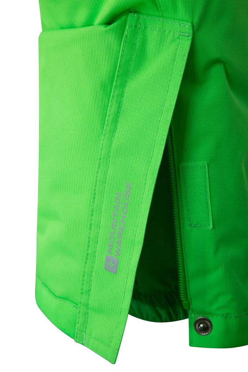 Mountain Warehouse Raptor Skihose für Kinder - Taschen, schneedichte Hose, abnehmbare Träger & Reißverschluss am Knöchel, Verstärkte Knie - Jungen, Mädchen