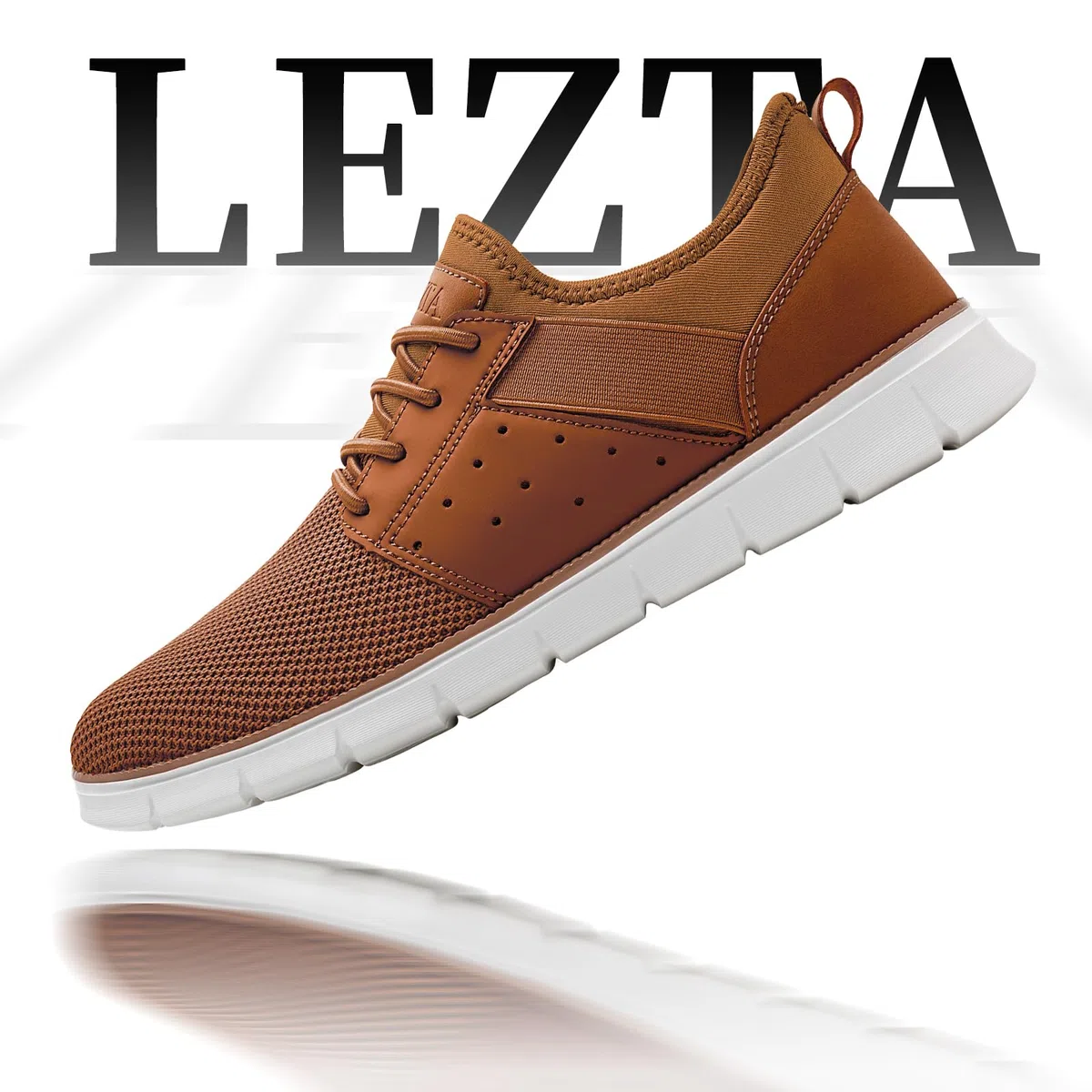 LEZTA Herren Business Slipper Schuhe Anzugschuhe Sneaker Oxfords Freizeitschuhe Walking Fitness Sport Turnschuhe
