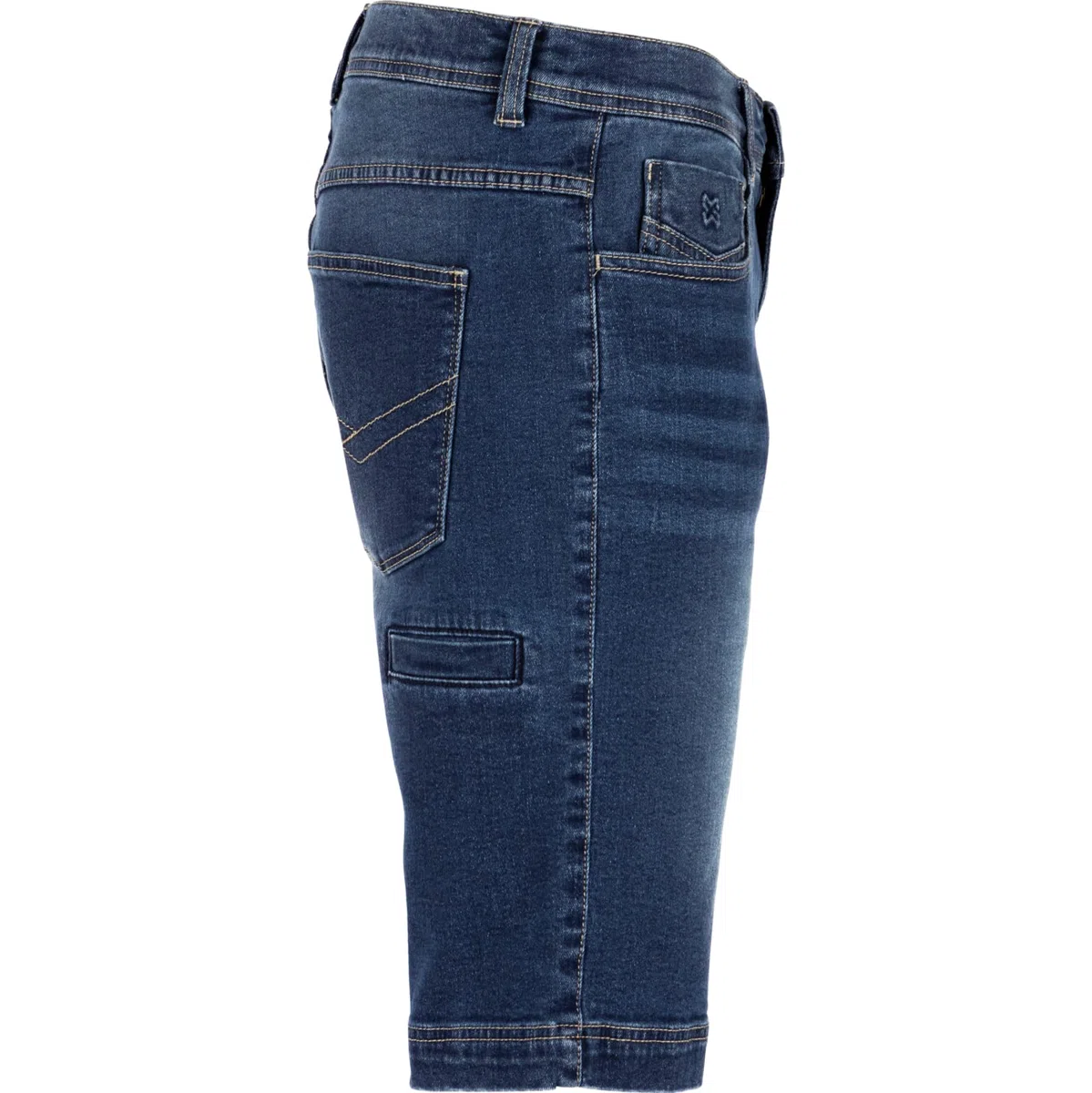 WÜRTH MODYF Arbeitsshorts Jeans Stretch X - professionelle Arbeitshose für Herren - Arbeitsshorts mit Reißverschluss - in den Größen 42-62 in Blau