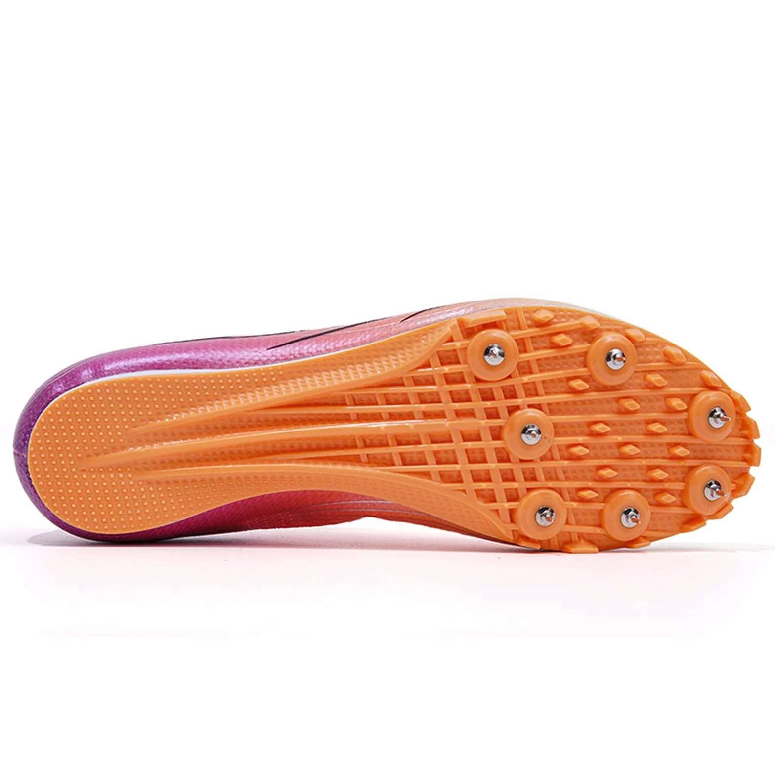 BLBK Spikes Leichtathletik Herren-Mittelstrecken-Laufschuhe, 7 Nägel Unisex-Leichtathletikschuhe, Jugendsportschuhe mit Spikes und Sprint