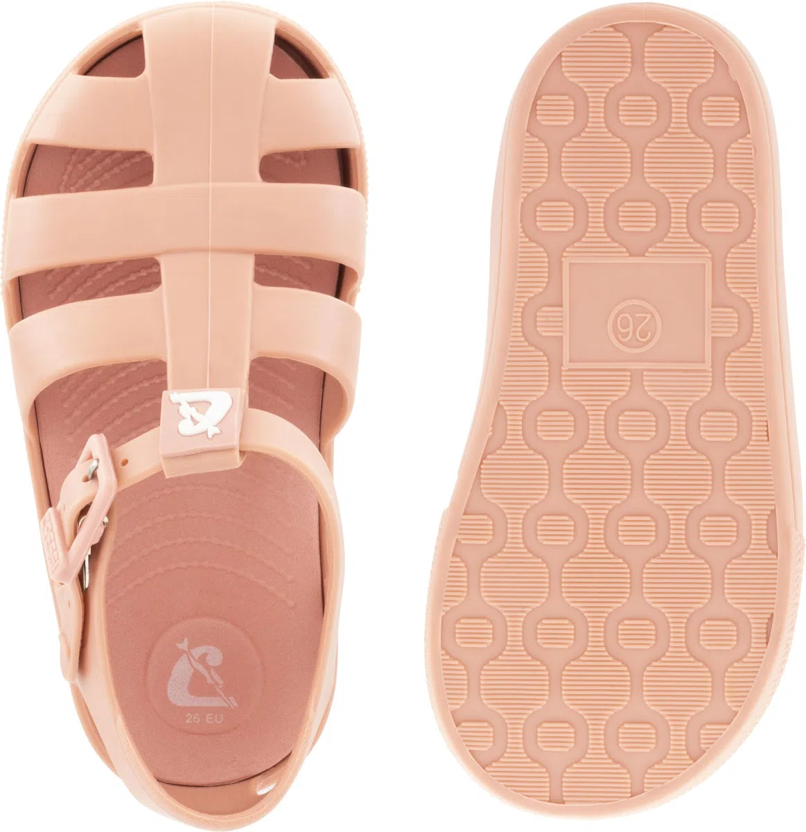 CRESSI seit 1946 - Joghi Kid Sandals - Leichte Bequeme Praktische Sandalen Spinnen Style für Jungen und Mädchen, Riemchen mit Schnalle, für Hause, Strand, Meer, Pool und Ausflüge - Rosa - 24 EU