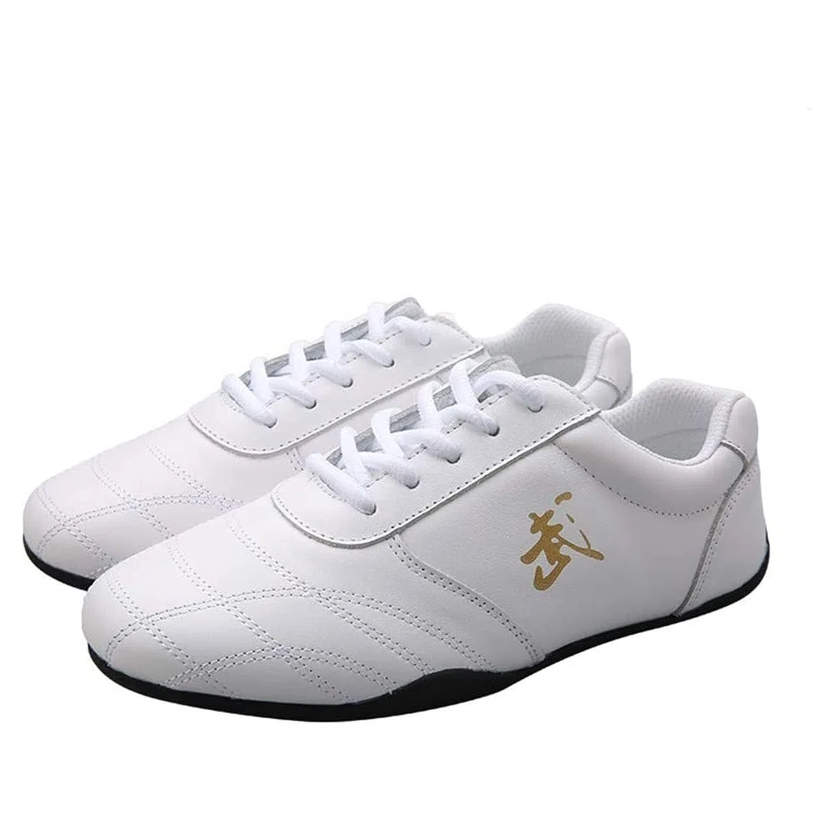 VIBLiSS Kampfsport Schuhe Für Frauen, Leichte Casual Qigong Sport Turnschuhe Anti-Rutsch Leder Kung Fu Taichi Trainer