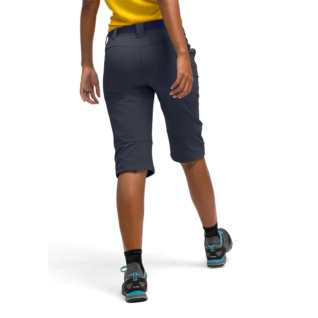 Maier Sports Kluane, Kurze Damen Wanderhose, Wasserabweisende Outdoorhose für Trekking und Hiking, PFC-frei, mSTRETCH pro 4 & Dryprotec