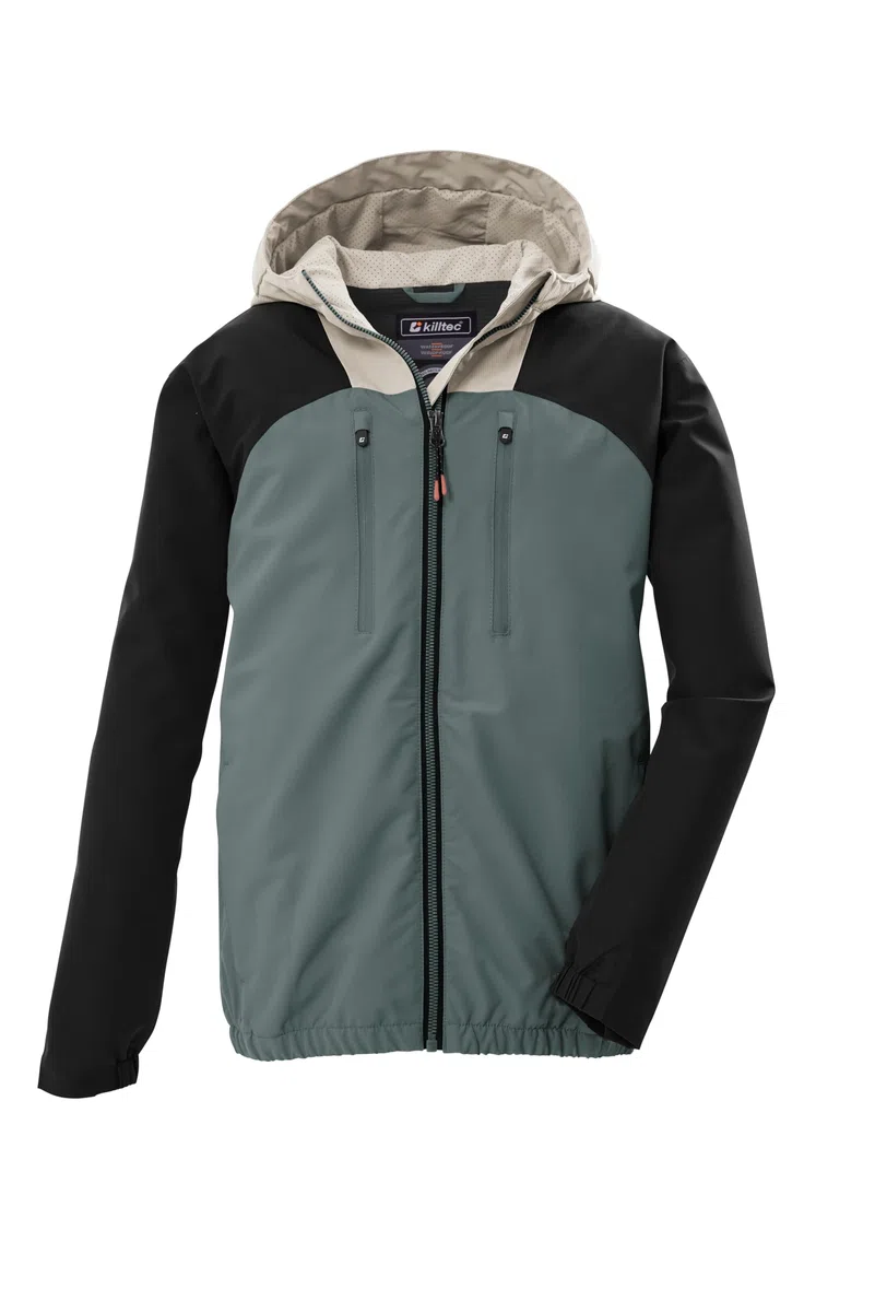 Killtec Jungen Kos 148 Bys Jckt Funktionsjacke/Outdoorjacke wasserdicht mit Kapuze und Rückenventilation