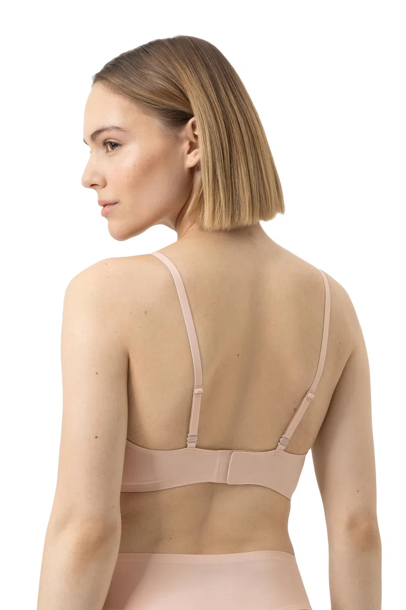 Mey Damen Triangle-BH: Bralette-Form, Bügellos, Glatte, bezogene Pads, verstellbare Träger, Extra flache Nähte, geklebt, Serie Simply Better Invisibles