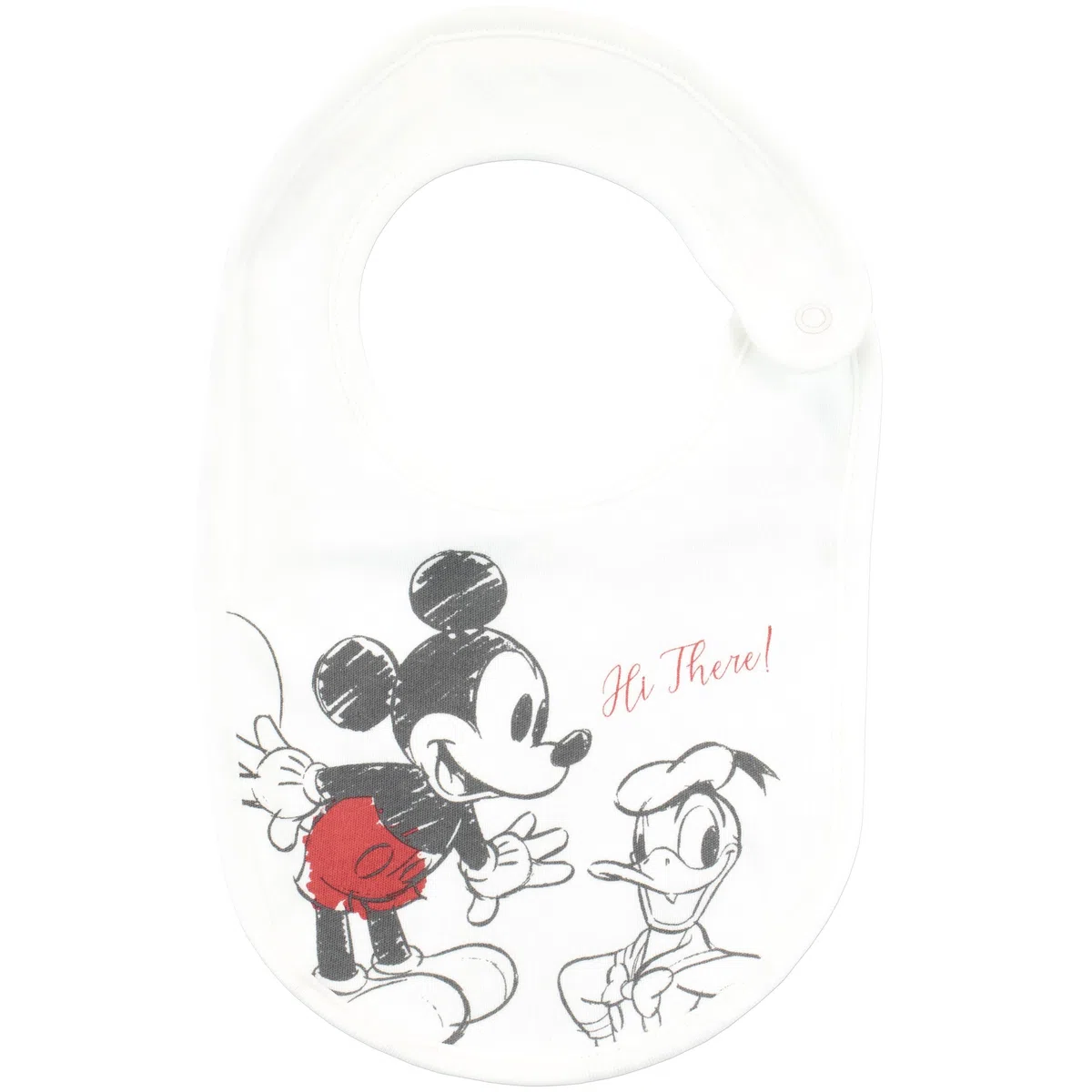 Disney Baby Jungen Mickey Mouse und Donald Duck Bodysuit mit Hut und Latz Outfit 5-teiliges Set Mehrfarbig 74