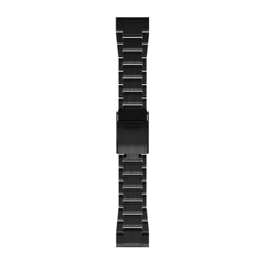 Garmin Quickfit-Uhrenarmband, belüftetes Karbongrau-Titan-Armband