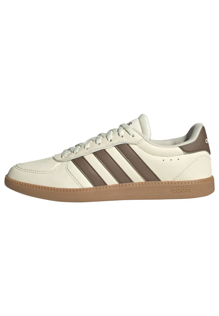 adidas Damen Breaknet Sleek Shoes, Cream White/preloved brown/GUM10, 39 1/3 EU