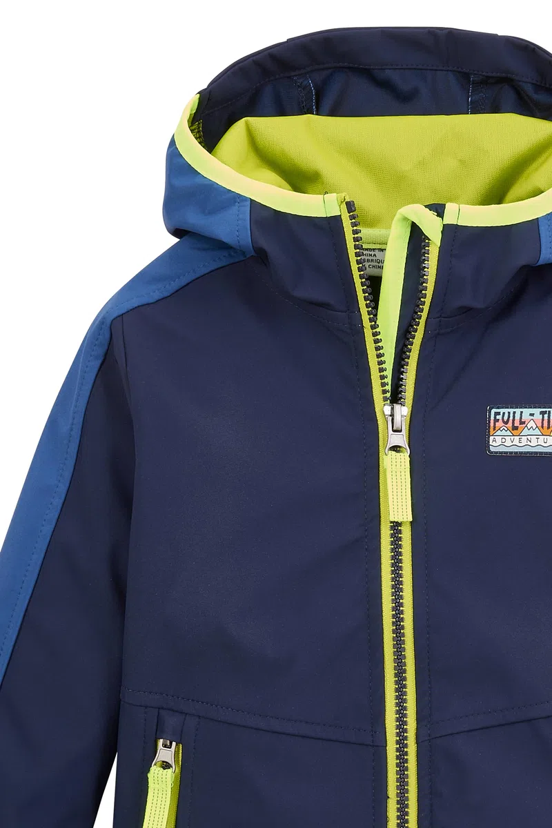 first instinct by killtec Unisex Fios 60 Mns Sftshll Jckt Softshell Jacke/Outdoorjacke mit Kapuze