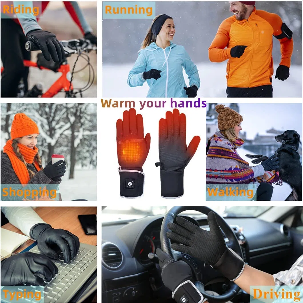 BARCHI HEAT Laufhandschuhe Herren Damen, Kühlung Vollfinger Ice Silk Arbeitshandschuhe mit Palm Anti-Rutsch Sonnenschutz zum Radfahren Wandern Fahren Outdoor Sport