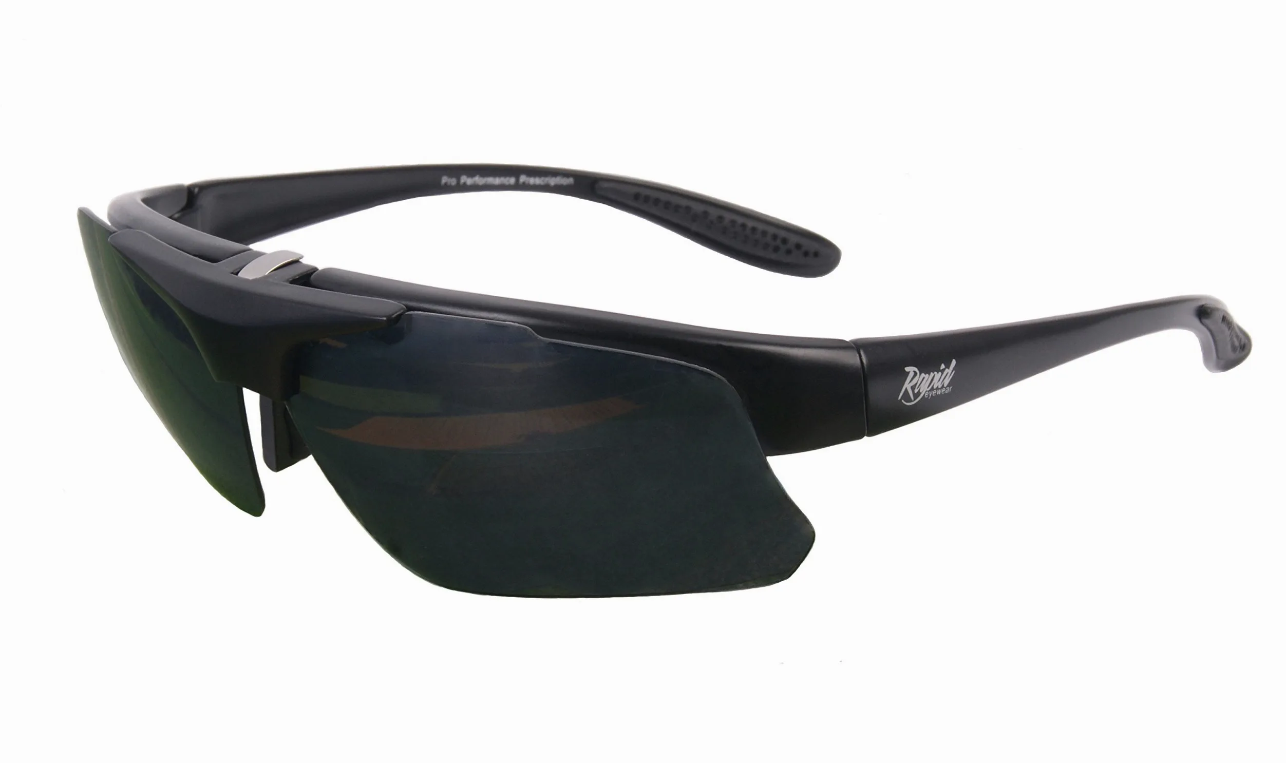 Brille: ‘Innovation Plus’ UV400 Rx POLARISIERTE Sport Sonnenbrille Rahmen FÜR BRILLENTRÄGER mit Wechselgläsern. Für Joggen (Laufen), Tennis, Ski etc. Die Original RC Modelglasses