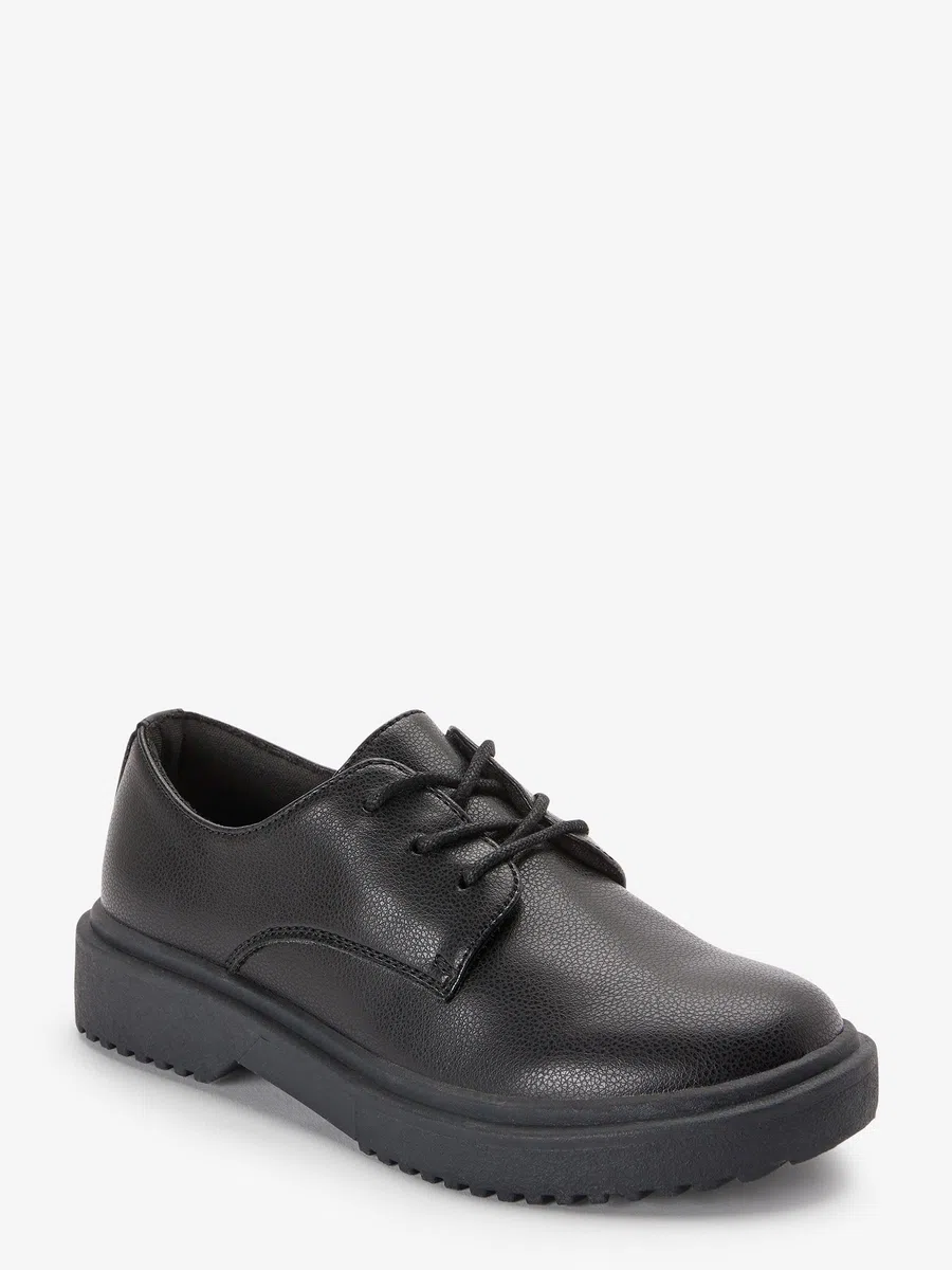 NEXT Mädchen Standard Passform (F) Schnürschuhe für die Schule