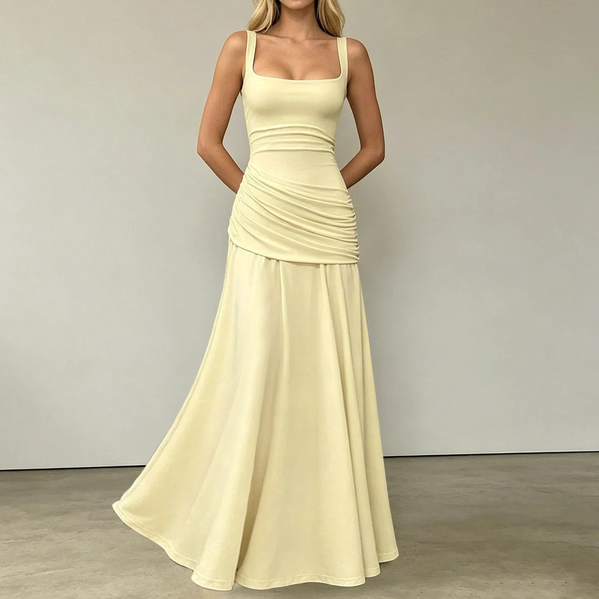 Unterkleid Damen Sommer Bequem Spaghettiträger Kleid Trägerkleid Sexy Mit Trägern Unterkleider Freizeitkleider Casual Ärmellos Unterziehkleid Miederkleider