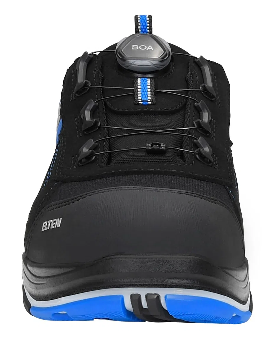 ELTEN IAN XXTP Pro BOA Blue Low ESD S3S | Sicherheitsschuhe für Damen & Herren, Kunststoffkappe, leicht, atmungsaktiv