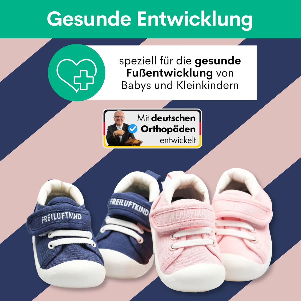 Freiluftkind Das Original – Tonto rutschfeste Barfußschuhe – Unsere Kinder-Barfußschuhe unterstützen Dein Kind für eine ideale und gesunde Fußentwicklung