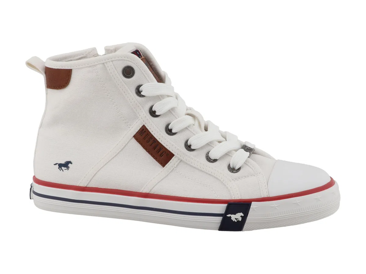 MUSTANG Damen Low-Top Sneaker, Frauen Halbschuhe