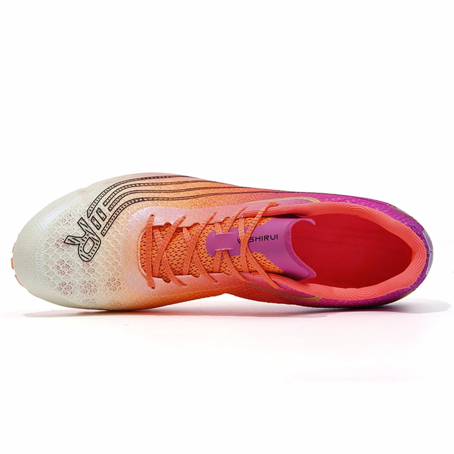 BLBK Spikes Leichtathletik Herren-Mittelstrecken-Laufschuhe, 7 Nägel Unisex-Leichtathletikschuhe, Jugendsportschuhe mit Spikes und Sprint