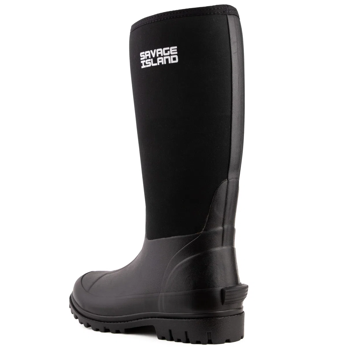Savage Island Damen-Gummistiefel aus Neopren, isoliert, warm, gefüttert, vollständig kniehoch, wasserdicht
