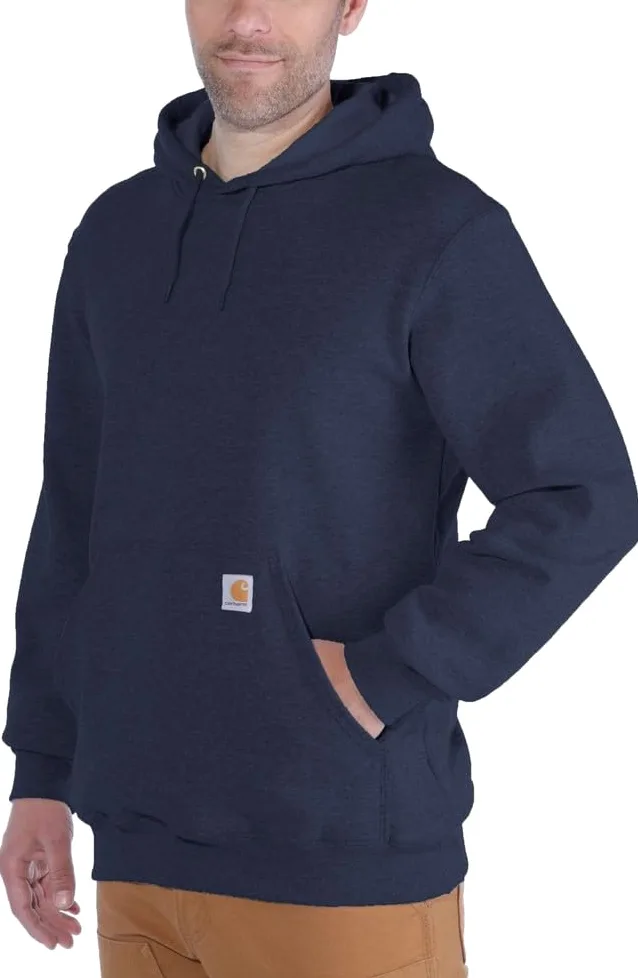 Carhartt Midweight Kapuzenpullover, Sweatshirt, Dunkelblau (New Navy), Größe L (K121.472.S006)