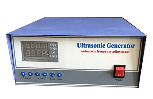 CGOLDENWALL 1200 W Multi-Frequenz-Ultraschallgenerator, digitaler Ultraschallreiniger/Schmuckreiniger/Glasreiniger, Mikro-Ultraschall-Reinigungsmaschine, Vibrationsreiniger (40 kHz)