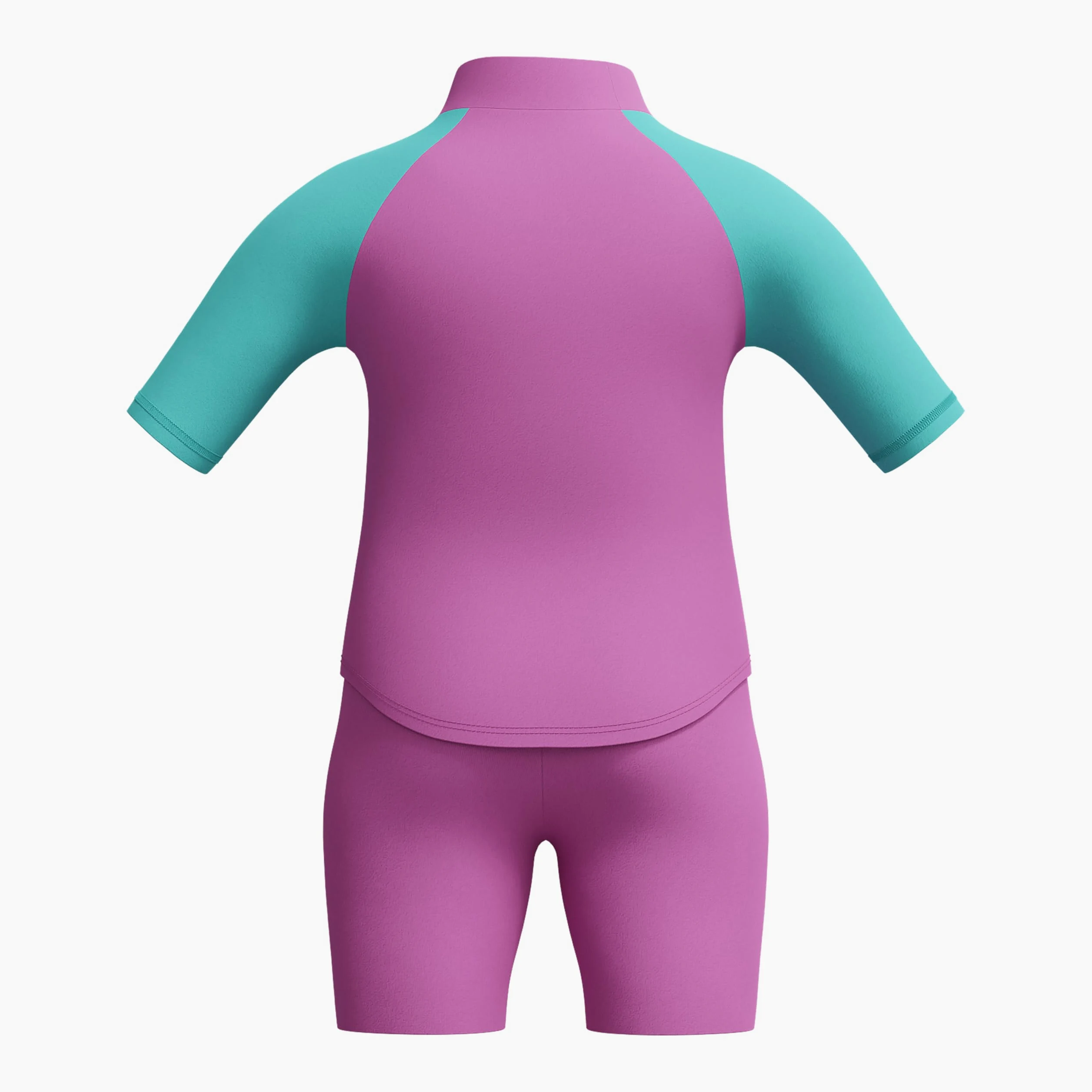 Speedo Mädchen Schwimmen Lernen Sonnenschutz Oberteil & Shorts | Mädchen | Urlaubsbekleidung | Uv-Schutz Schwimmbekleidung