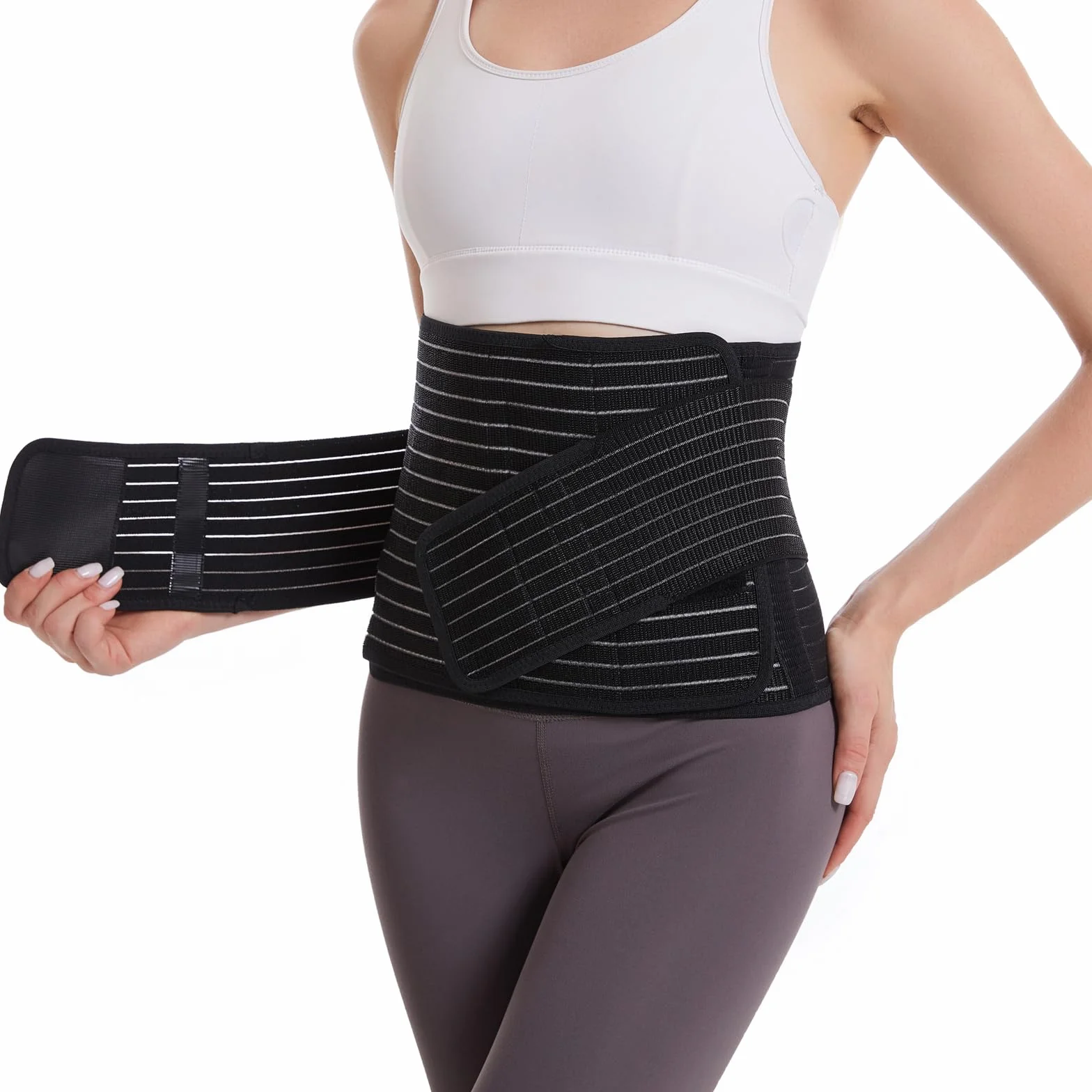 Postpartum Gürtel für Damen, Abdominal Binder Post Chirurgie Belly Wrap, C Abschnitt Erholung Must Haves, Gürtel für postnatale Pflege, Taille/Becken Gürtel für Rückenschmerzen Relief