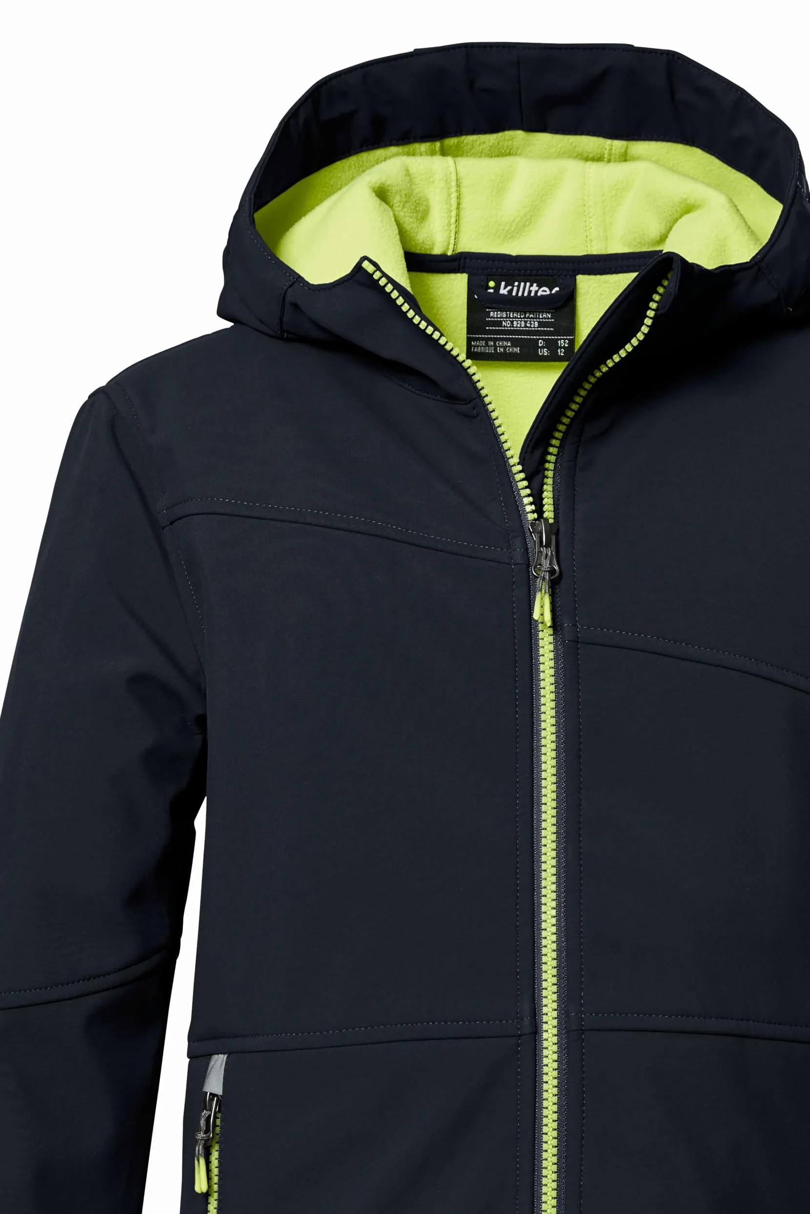 Killtec Jungen Kos 321 Bys Sftshll Jckt Softshelljacke/Outdoorjacke mit Kapuze
