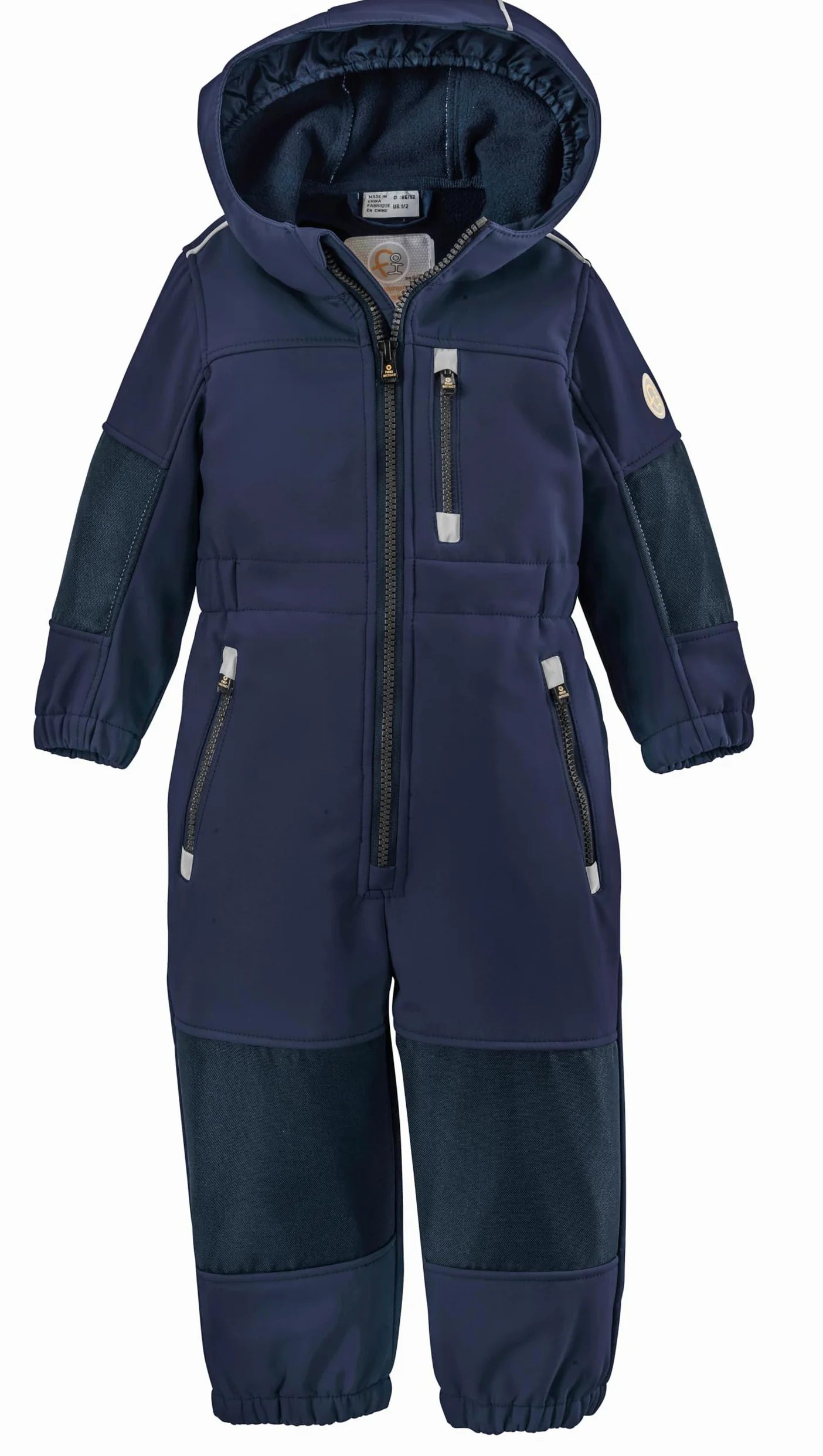 first instinct by killtec Jungen Fiow 35 Mns Onpc Softshell Overall mit Kapuze