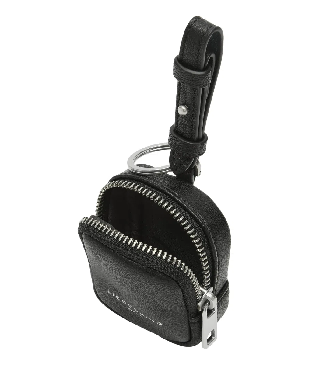 LIEBESKIND Berlin Keyring Pouch One Size ANDREA Vintage Goat black
