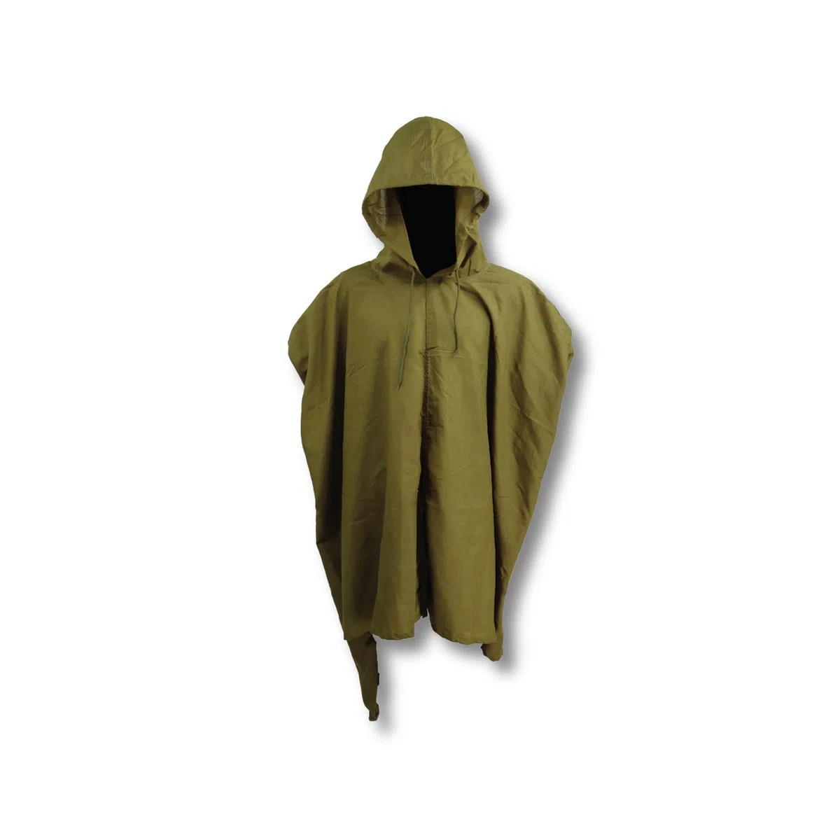 M MCGUIRE GEAR German Style Poncho, Hooded Heavy Weight Cotton Outdoor Coat, Winter Hunting