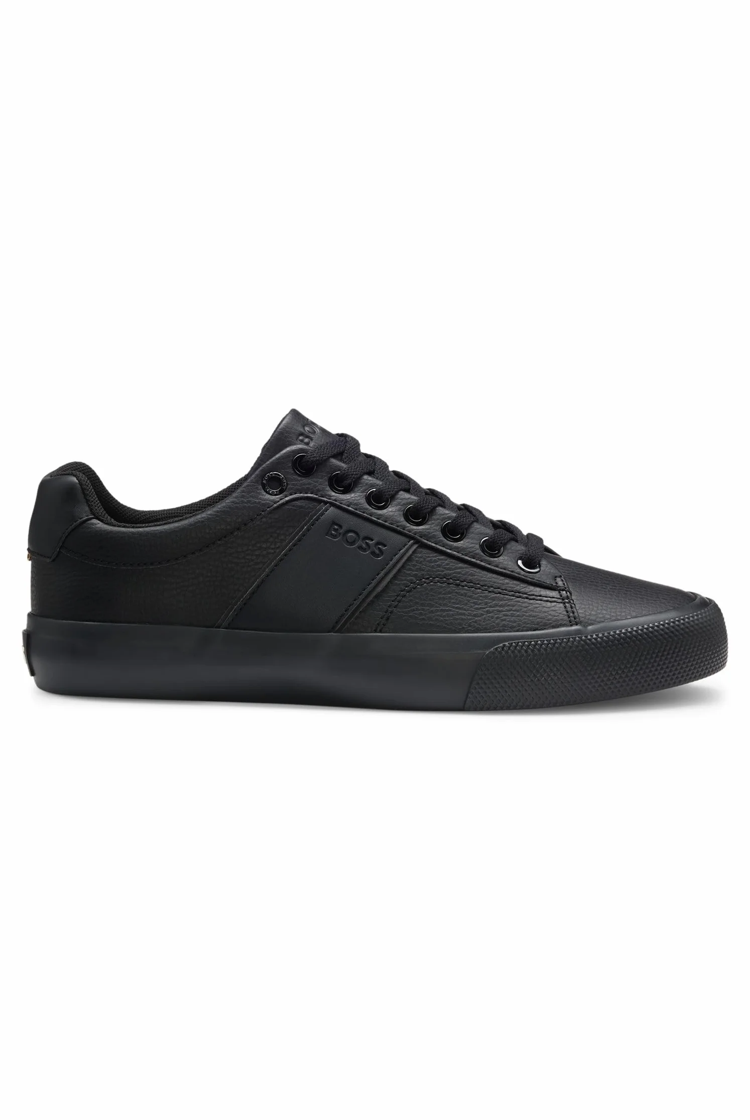 BOSS Herren Aiden Tenn Schnür-Sneakers mit Cupsohle und kontrastfarbenem Logo Größe