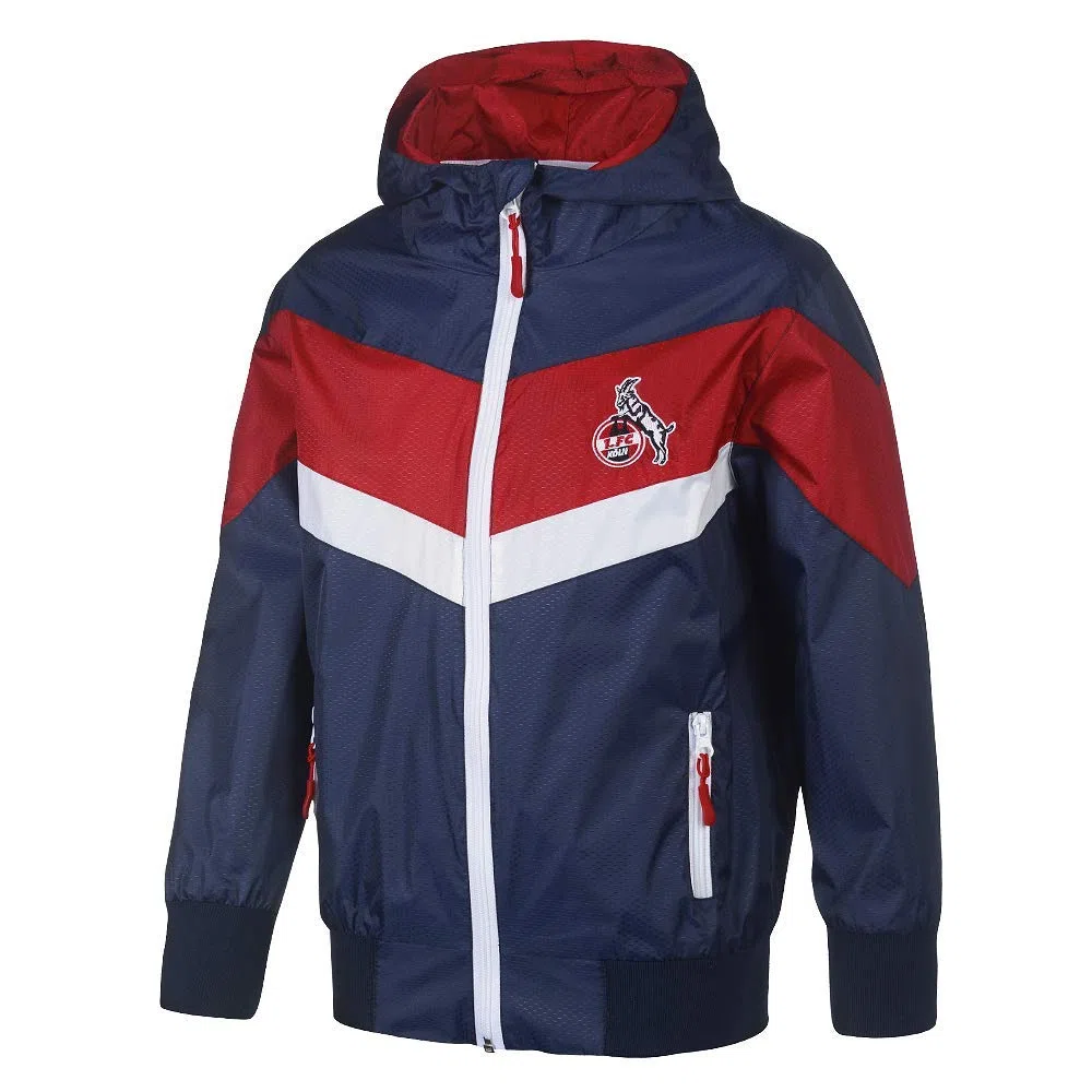 Unbekannt 1. FC Köln Kids Windbreaker „Sportstrasse” Gr.110/116-164