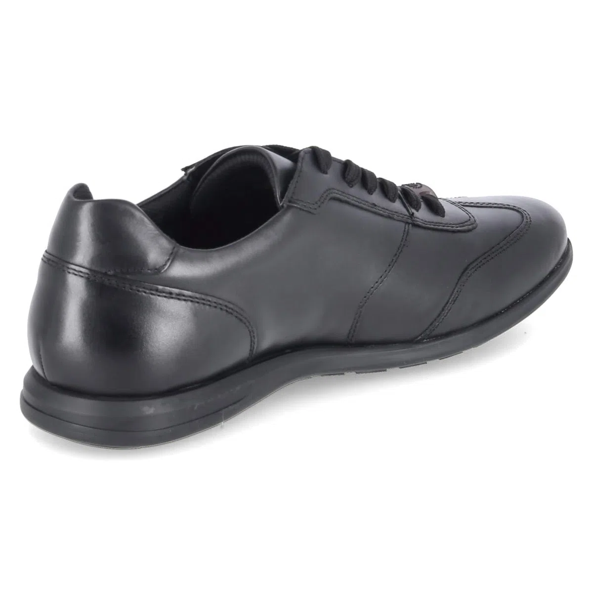 Bugatti 311A9Q144000-1000 Schnürhalbschuh Glattleder Herren in schwarz