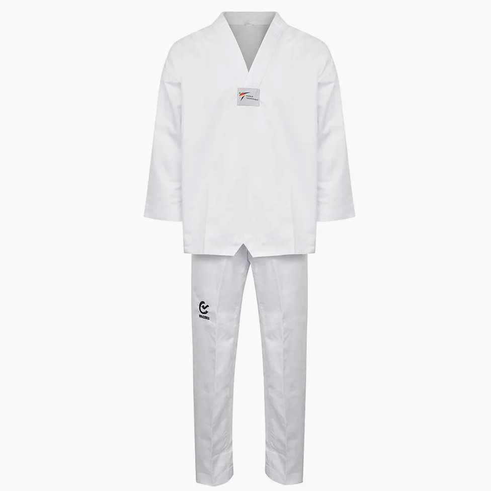 Wacoku WT Taekwondo TKD Uniform Dobok für Studenten, Wettkampf, zugelassen